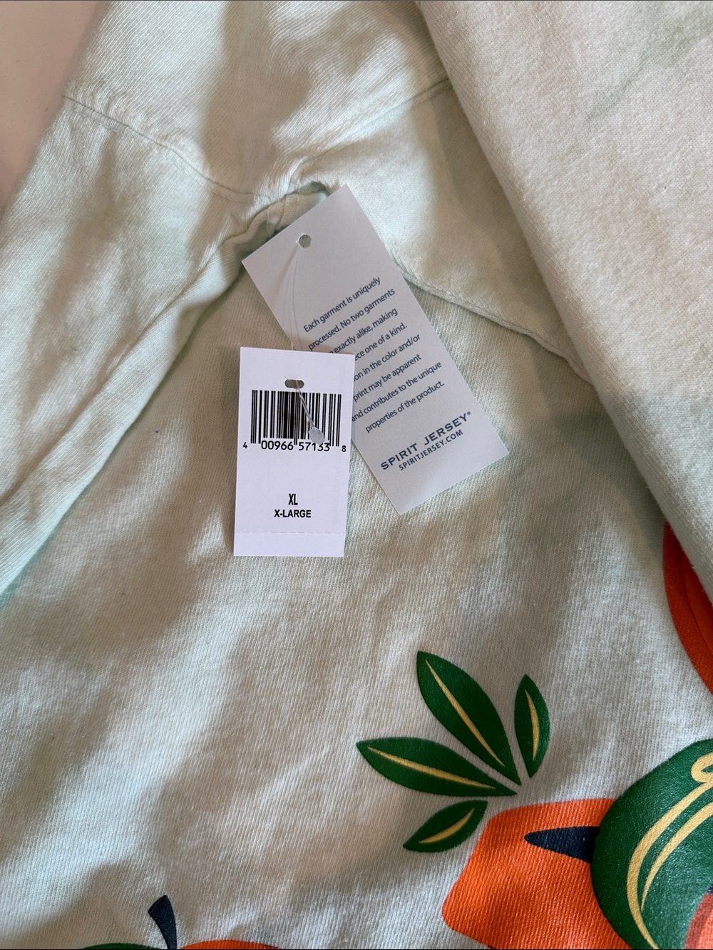 Disney “The Florida Orange Bird” Green Spirit Jersey - Picture 5 of 5